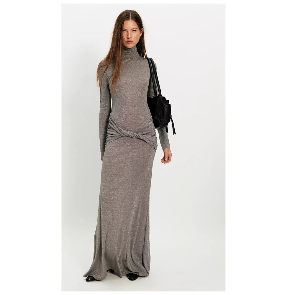 NEW DELFI COLLECTIVE Anastasia Maxi Dress Size Large